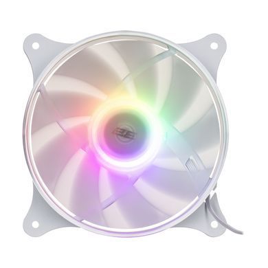 2E Gaming Корпусный вентилятор Air Cool ACF120VRB-ARGB 120мм, 1200rpm, 4pin, 23dBa, reversed, белый 2E-ACF120VRW-ARGB фото