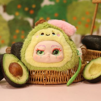 Коллекционная мягкая игрушка с кольцом POP TOP Kimmon - ЗАБАВНЫЕ ФРУКТЫ (в дисп., в асс.) 556101 фото