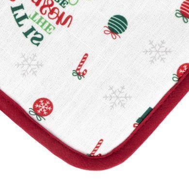 ARDESTO Прихватка Christmas Tree 18х20см, 100% поліестер (верх), 100% бавовна (низ), зелений