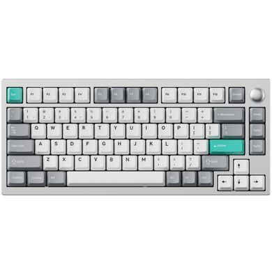 Lemokey Клавиатура механическая P1 Pro 84Key, Super Red, WL/BT/USB-A, QMK/VIA, Hot-Swap, EN/UKR, RGB, Knob, Space Silver P1P-X1-UA фото