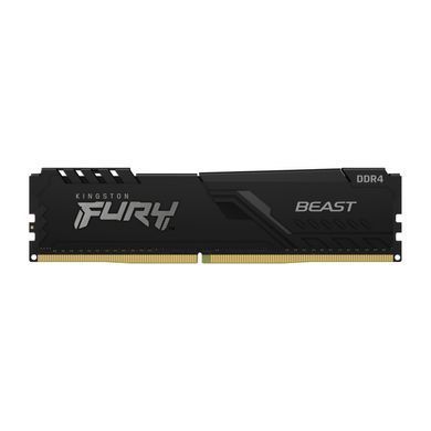 Kingston Память ПК DDR4 16GB KIT (8GBx2) 3200 FURY Beast Black KF432C16BBK2/16 фото