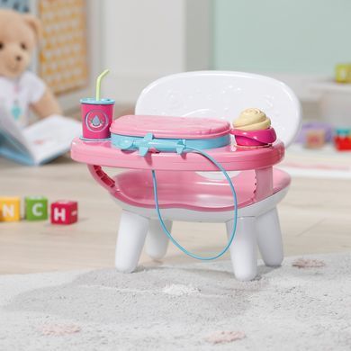 Інтерактивний столик для годування ляльки BABY BORN S2 &ndash; ЧАС ОБІДУ (світло, звук) 840634 фото
