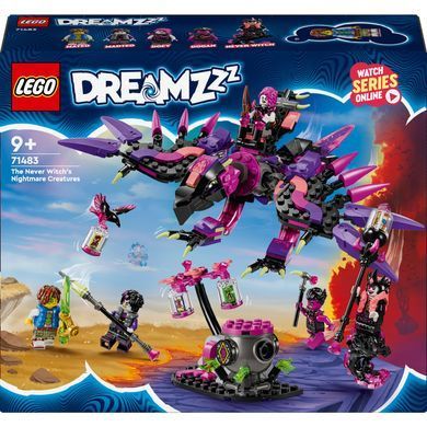 LEGO Конструктор DREAMZzz Кошмарные существа Неизведанного 71483 фото