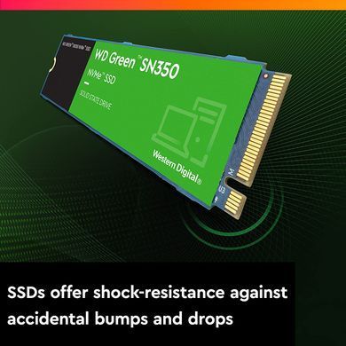 WD Накопитель SSD M.2 2TB PCIe 3.0 Green SN350 WDS200T3G0C фото