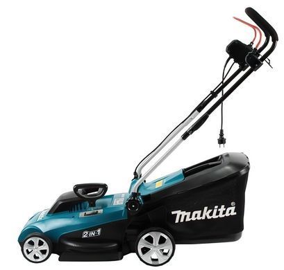 Makita Газонокосилка ELM3720, 1400Вт, 37см, 40л, 11.6 кг, до 500м2, 20-75мм ELM3720 фото