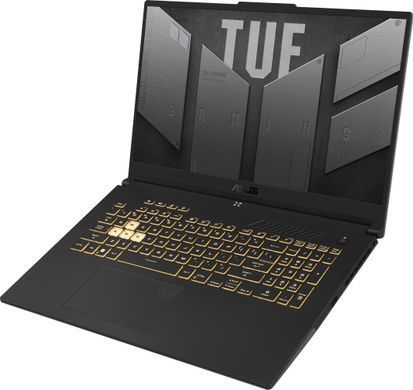 ASUS Notebook TUF Gaming F17 FX707VU-HX198 17.3" FHD IPS, Intel i7-13620H, 16GB, F1TB, NVD4050-6, NoOS, Black 90NR0CS5-M00E20 фото