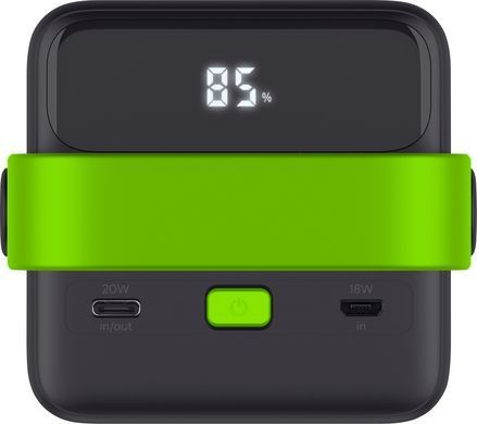 Trust Акумулятор портативний літій-іонний power bank Redoh XXL, 50000мА&middot;год, 3хUSB-A/USB-C, 20W, чорний 25196_TRUST фото