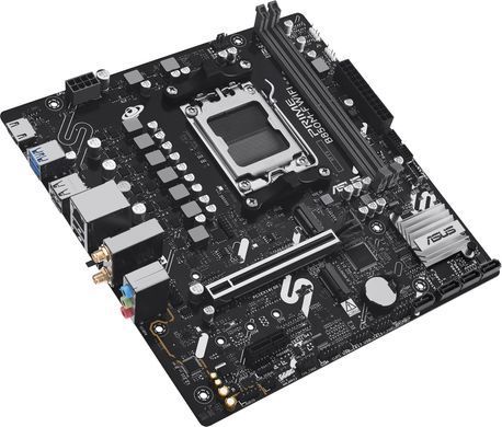 ASUS Материнcкая плата PRIME B850M-F WIFI sAM5 B850 2xDDR5 M.2 HDMI Wi-Fi BT mATX 90MB1N80-M0EAY0 фото