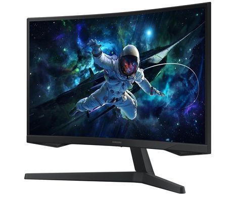 Samsung Монітор Samsung 27" Odyssey G55C 2xHDMI, DP, VA, 2560x1440, 165Hz, 1ms, CURVED LS27CG550EIXUA фото