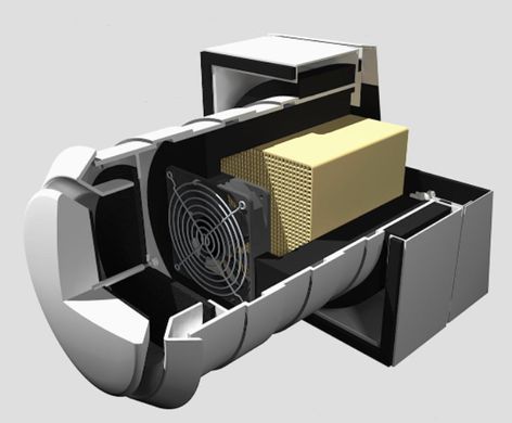 MYCOND Рекуператор Ventoxx Harmony Slim Line 0.5м пульт дистанційного керування LED-індикація компенсаційний короб