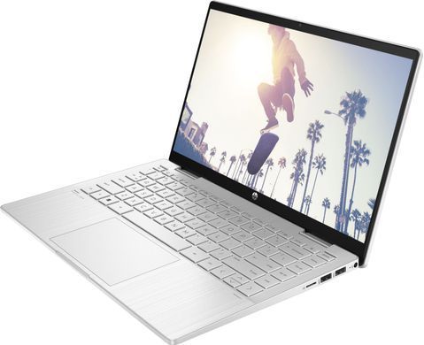 HP Ноутбук HP Pavilion x360 14-ek2007ua 14" FHD IPS Touch, Intel 3-100U, 8GB, F512GB, UMA, DOS, серебристый BV5S4EA фото