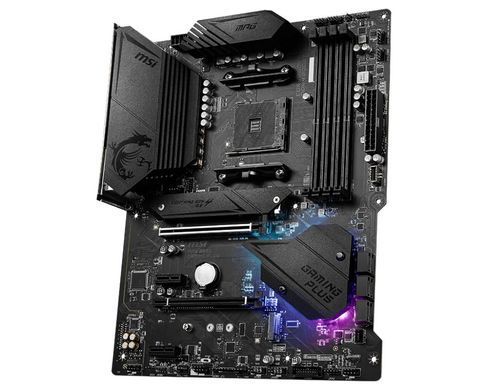 MSI Материнcкая плата MPG B550 GAMING PLUS sAM4 B550 4xDDR4 HDMI DP ATX 911-7C56-075 фото