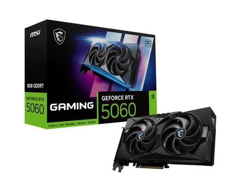 MSI Відеокарта GeForce RTX 5060 8GB GDDR7 GAMING OC 912-V537-005 фото