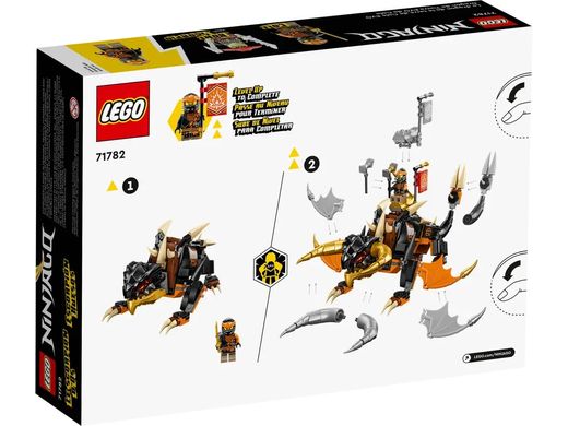 Конструктор LEGO Ninjago Земляний дракон Коула EVO 71782 фото