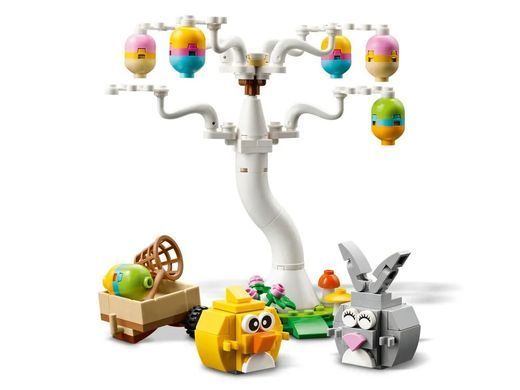 LEGO Конструктор LEGO Iconic Великодній кролик і полювання на курячі яйця 40808 фото