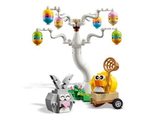 LEGO Конструктор LEGO Iconic Великодній кролик і полювання на курячі яйця 40808 фото