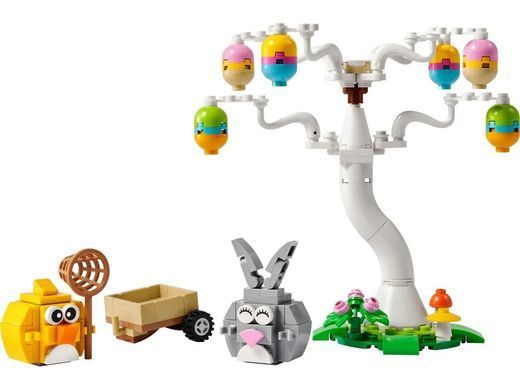 LEGO Конструктор LEGO Iconic Великодній кролик і полювання на курячі яйця 40808 фото
