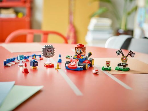 LEGO Конструктор Super Mario Mario Kart &ndash; Interactive LEGO&reg; Mario та Standard Kart 72043 фото