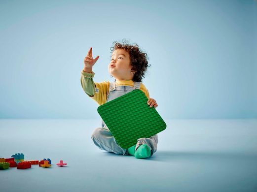 LEGO Конструктор LEGO DUPLO Classic Зелена будівельна пластина 10460 фото