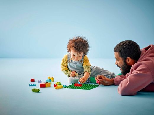 LEGO Конструктор LEGO DUPLO Classic Зелена будівельна пластина 10460 фото