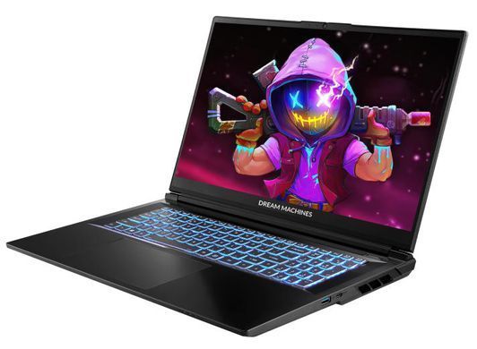 Dream Machines Ноутбук RG5070-17 17.3FHD IPS, Intel U9-275HX, 32GB, F2TB, NVD5070-8, DOS, чорний RG5070-17UA25 фото