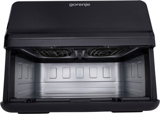 Gorenje air fryer 2700W, bowl-9L, touch control, 8 auto programs, plastic, black AF2700BP фото