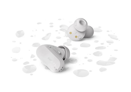 Philips Навушники TWS TAT3509 BT 5.3, ANC, IPX4, SBC, LC3, Mic, Білий TAT3509WT/00 фото
