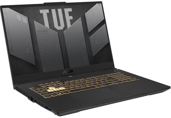 ASUS Notebook TUF Gaming F17 FX707VU-HX198 17.3" FHD IPS, Intel i7-13620H, 16GB, F1TB, NVD4050-6, NoOS, Black 90NR0CS5-M00E20 фото