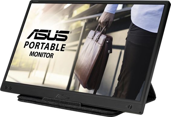 Монитор портативный Asus 15.6" ZenScreen MB166B USB, IPS, Cover 90LM07D3-B02170 фото