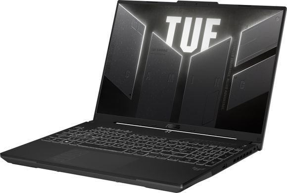 ASUS Ноутбук ASUS TUF Gaming F16 FX607VU-RL071 16" FHD+ IPS, Intel 5 210H, 16GB, F1TB, NVD4050-6, NoOS, Сірий 90NR0N06-M00EK0 фото