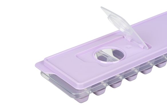 Форма для льда Ardesto Fresh Stick, с крышкою, лиловый, силикон, пластик AR1102LP фото
