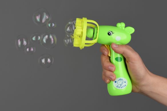Мильні бульбашки Same Toy Bubble Gun Жираф зелений 801Ut-1 фото