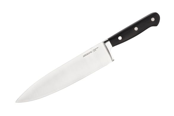 Кухонный нож поварской Ardesto Black Mars, 32 см, длина лезвия 20,3 см, черный, нерж.сталь, дерево AR2031SW фото