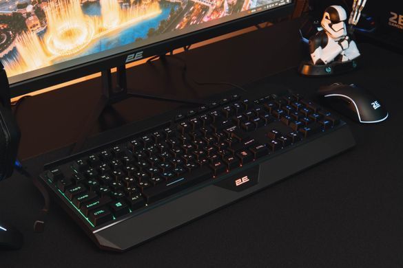 2E Gaming Клавіатура KG315 RGB USB Black Ukr 2E-KG315UBK фото
