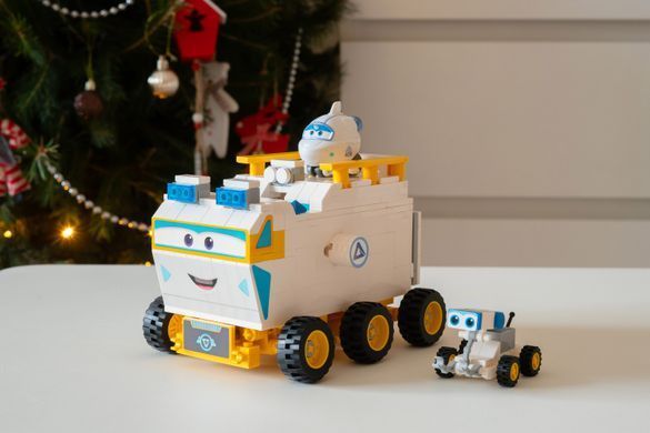 Super Wings Конструктор Small Blocks Buildable Vehicle Set Rover, Ровер EU385013 фото