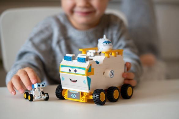 Super Wings Конструктор Small Blocks Buildable Vehicle Set Rover, Ровер EU385013 фото