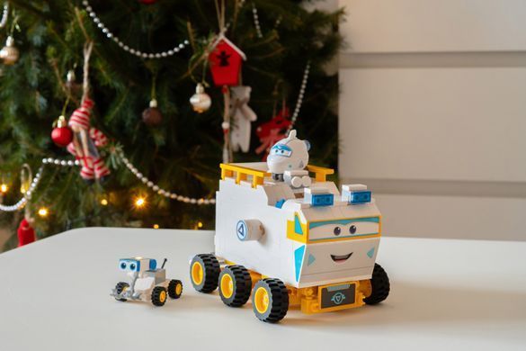 Super Wings Конструктор Small Blocks Buildable Vehicle Set Rover, Ровер EU385013 фото