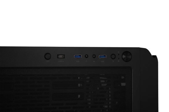 2E Gaming Корпус Vertex GI01B без БЖ 2xUSB3.0, 1xUSBType-C, 3x140мм ARGB, 1x120мм ARGB, VGA 380мм, LCS ready, контролер з пультом, TG Side Panel, EATX, чорний 2E-GI01B фото