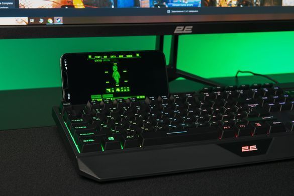 2E Gaming Клавіатура KG315 RGB USB Black Ukr 2E-KG315UBK фото