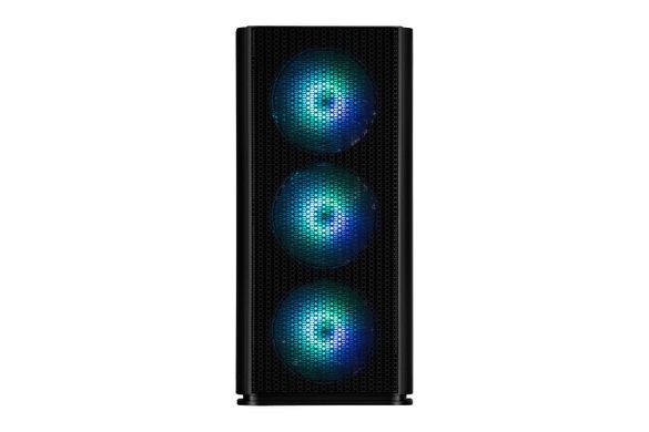2E Gaming Корпус Vertex GI01B без БЖ 2xUSB3.0, 1xUSBType-C, 3x140мм ARGB, 1x120мм ARGB, VGA 380мм, LCS ready, контролер з пультом, TG Side Panel, EATX, чорний 2E-GI01B фото