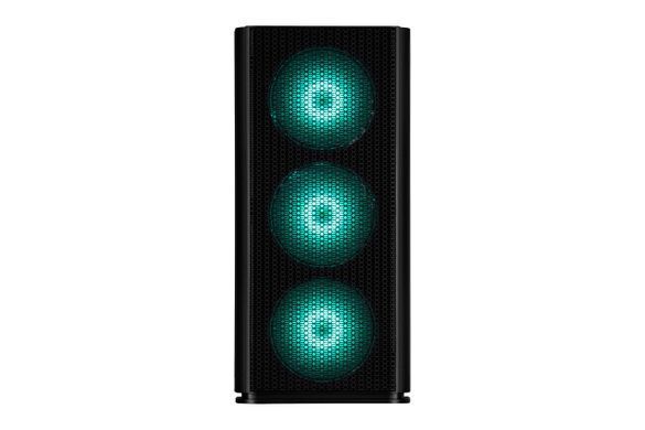 2E Gaming Корпус Vertex GI01B без БЖ 2xUSB3.0, 1xUSBType-C, 3x140мм ARGB, 1x120мм ARGB, VGA 380мм, LCS ready, контролер з пультом, TG Side Panel, EATX, чорний 2E-GI01B фото