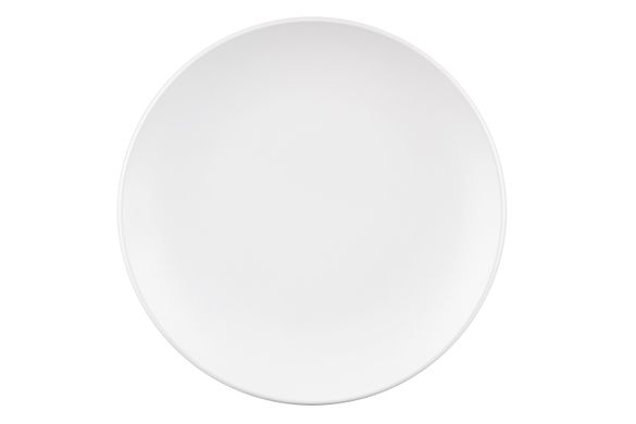 Тарілка обідня Ardesto Lucca, 26 см, White, кераміка AR2926WM фото