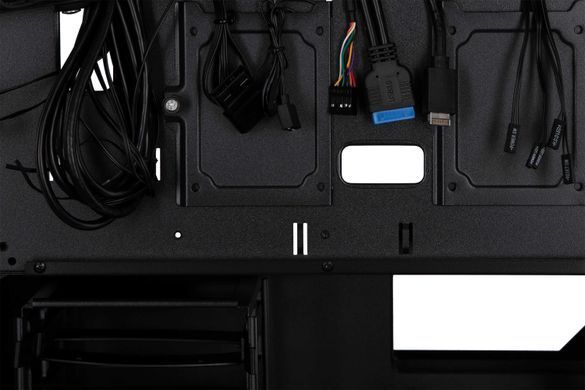 2E Gaming Корпус Vertex GI01B без БЖ 2xUSB3.0, 1xUSBType-C, 3x140мм ARGB, 1x120мм ARGB, VGA 380мм, LCS ready, контролер з пультом, TG Side Panel, EATX, чорний 2E-GI01B фото