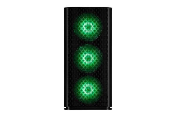 2E Gaming Корпус Vertex GI01B без БЖ 2xUSB3.0, 1xUSBType-C, 3x140мм ARGB, 1x120мм ARGB, VGA 380мм, LCS ready, контролер з пультом, TG Side Panel, EATX, чорний 2E-GI01B фото