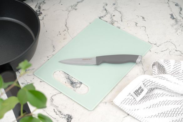 Набір дошок кухонних Ardesto Gemini Gourmet 3 шт.: 25*17,6; 28,8*19,6; 35,2*24,8 см, пластик AR1403BG фото
