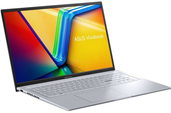 ASUS Ноутбук Vivobook 17X M3704YA-AU092 17.3" FHD IPS, AMD R5-7530U, 16GB, F1TB, UMA, noOS, Сріблястий 90NB1191-M00400 фото