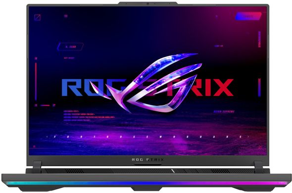 ASUS Ноутбук ROG Strix G16 G614JV-N3106 16" FHD IPS, Intel i5-13450HX, 16GB, F512GB, NVD4060-8, NoOS, Сірий 90NR0C61-M00CA0 фото