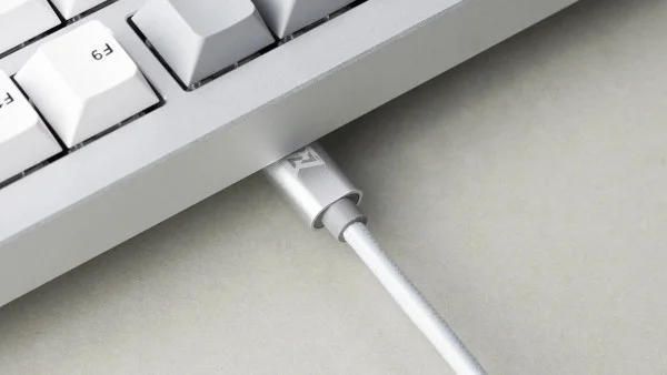 Lemokey Клавиатура механическая P1 Pro 84Key, Super Red, WL/BT/USB-A, QMK/VIA, Hot-Swap, EN/UKR, RGB, Knob, Space Silver P1P-X1-UA фото