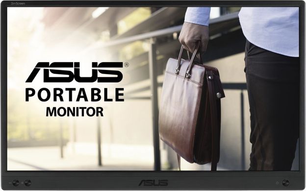 Монитор портативный Asus 15.6" ZenScreen MB166B USB, IPS, Cover 90LM07D3-B02170 фото