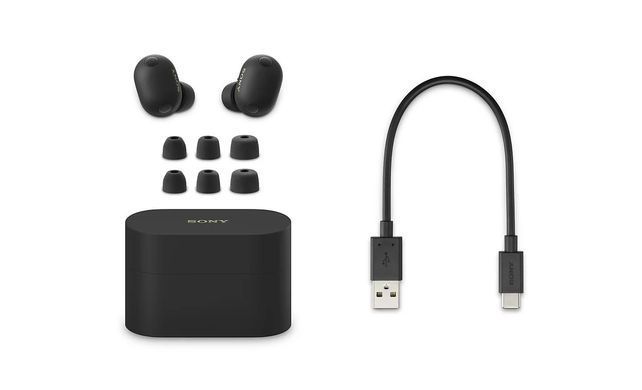 Sony WF-1000XM6 Headphones TWS BT 5.3, ANC, Hi-Res, IPX4, SBC, AAC, LDAC, LC3, Mic, Черный WF1000XM6B.CE7 фото